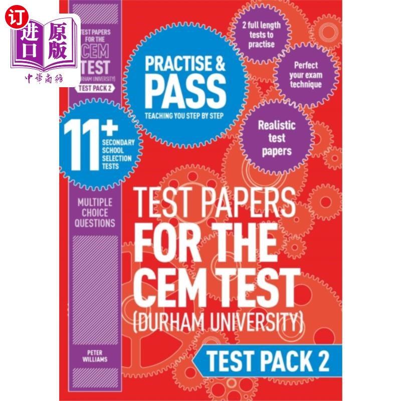 海外直订Practise and Pass 11+ CEM Test Papers - Test Pac... 练习并通过11+ CEM试卷-测试包2