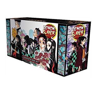 预售 漫画 鬼灭之刃1-23完 盒装版 Demon Slayer Complete Box Set 吾峠呼世晴 英文原版书 VIZ【中商原版】