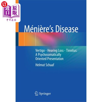 海外直订医药图书Meniere's  Disease 梅尼埃病(又名内耳眩晕病)