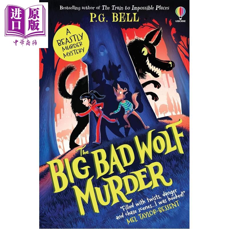 预售 PG Bell The Big Bad Wolf Murder 大坏狼谋杀案 英文原版进口图书 犯罪故事悬疑小说 儿童文学读物【中商原版】,书籍/杂志/报纸,儿童读物原版书,淘宝优惠券,粉丝福利购,淘宝优惠卷