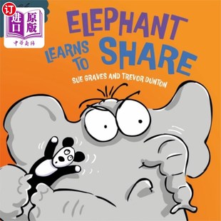 书 Elephant 一本关于分享 行为重要：大象学会分享 ... Share Learns Matters 海外直订Behaviour