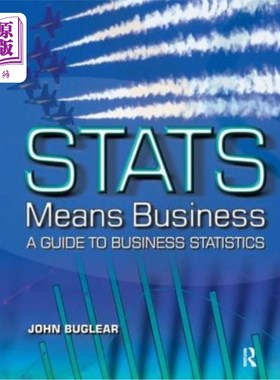 海外直订STATS Means Business: Statistics and Business Analytics for Business, Hospitalit STATS意味着业务
