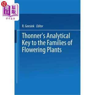 Thonner对开花植物科 Key Families the Analytical 海外直订Thonner 分析关键 Plants Flowering