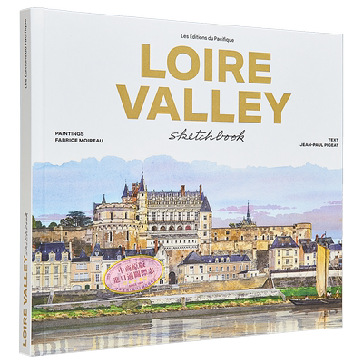 【水彩写生本系列】Loire Valley sketchbook 进口艺术 卢瓦尔河谷水彩写生本 素描写生速写本画册画集【中商原版】