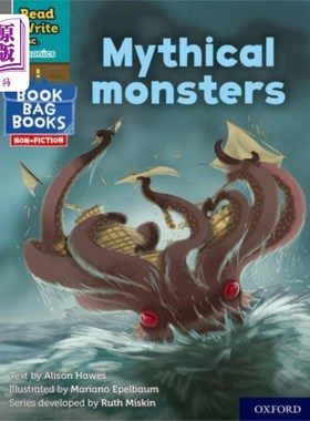 海外直订Read Write Inc. Phonics: Grey Set 7 NF Book Bag ... Read Write公司自然拼读:灰色系列7 NF书包第9册神话怪物
