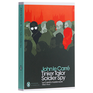 预售 Tinker Tailor Soldier Spy 英文原版 约翰·勒卡雷小说：锅匠，裁缝，士兵，间谍（企鹅经典）John le Carré【中商原版】