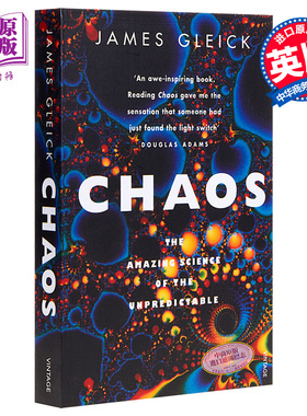 预售 詹姆斯格雷克 混沌：开创新科学 英文原版 Chaos:Making a New Science James Gleick【中商原版】