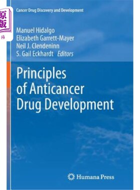 海外直订医药图书Principles of Anticancer Drug Development 抗癌药物开发原则