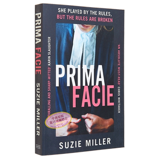 预售 初步举证 Prima Facie 电影周边书 平装 英文原版 Suzie Miller 权力 父权制和道德的分歧 现代小说 流行小说 女性主义书