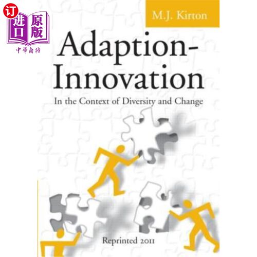 海外直订Adaption-Innovation: In the Context of Diversity and Change 适应-创新:在多样性和变化的背景下