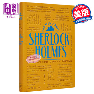 Memoirs 柯南道尔 福尔摩斯回忆录 The Word 悬疑推理 Doyle Sherlock 中商原版 Arthur Cloud Conan 英文原版 现货 Holmes