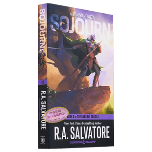 旅行者 龙与地下城  黑暗精灵三部曲之三 Sojourn  Dungeons Dragons 英文原版 R A Salvatore 国际流行小说【中商原版】