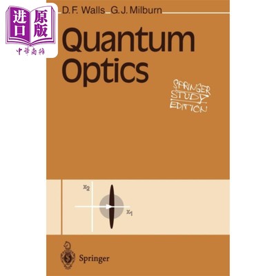 现货 量子光学 英文原版 Quantum Optics D F Walls【中商原版】