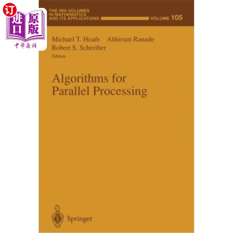 海外直订Algorithms for Parallel Processing 并行处理算法