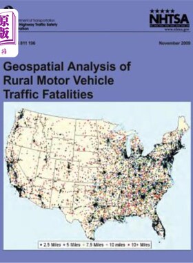 海外直订Geospatial Analysis of Rural Motor Vehicle Traffic Fatalities 农村机动车交通死亡的地理空间分析