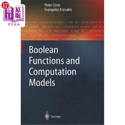 海外直订Boolean Functions and Computation Models 布尔函数与计算模型