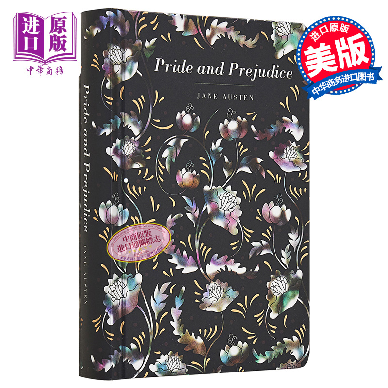 现货傲慢与偏见浮雕封面高颜值装帧设计 Chiltern Classic Pride and Prejudice英文原版 Jane Austen【中商原版】