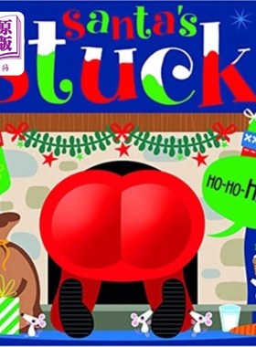 海外直订SANTAS STUCK 圣诞老人了