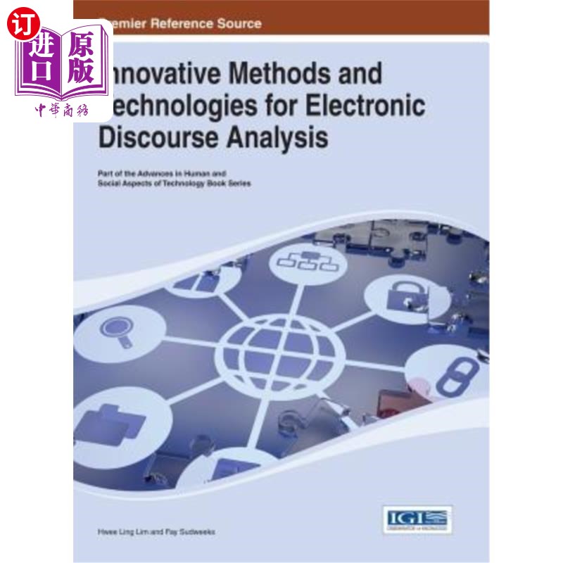 海外直订Innovative Methods and Technologies for Electronic Discourse Analysis 电子语篇分析的创新方法与技术
