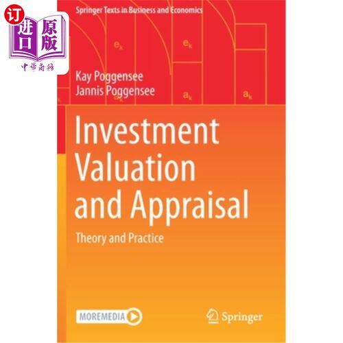 海外直订Investment Valuation and Appraisal: Theory and Practice 投资评估与评估:理论与实践