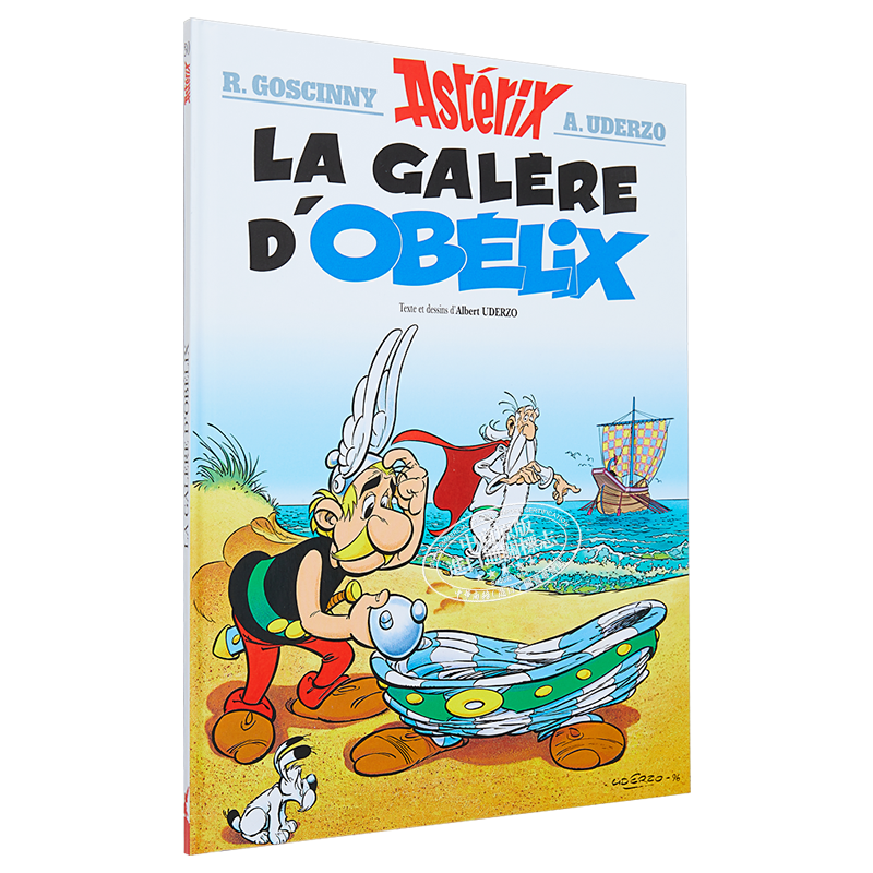 现货 【法文版】高卢英雄历险记 30 奥贝利克斯的苦境 Asterix Tome 30 La Galere d'Obelix 法文原版 勒内 戈西尼 法语原版书
