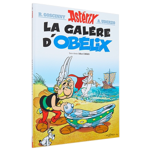 现货 【法文版】高卢英雄历险记 30 奥贝利克斯的苦境 Asterix Tome 30 La Galere d'Obelix 法文原版 勒内 戈西尼 法语原版书