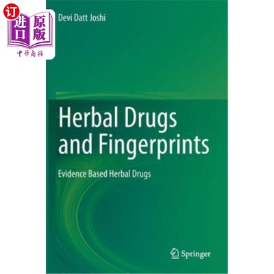 海外直订医药图书Herbal Drugs and Fingerprints: Evidence Based Herbal Drugs