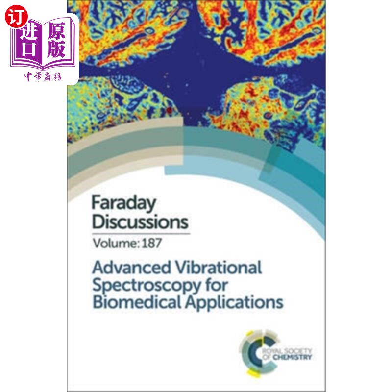 海外直订Advanced Vibrational Spectroscopy for Biomedical... 生物医学应用的高级振动光谱学
