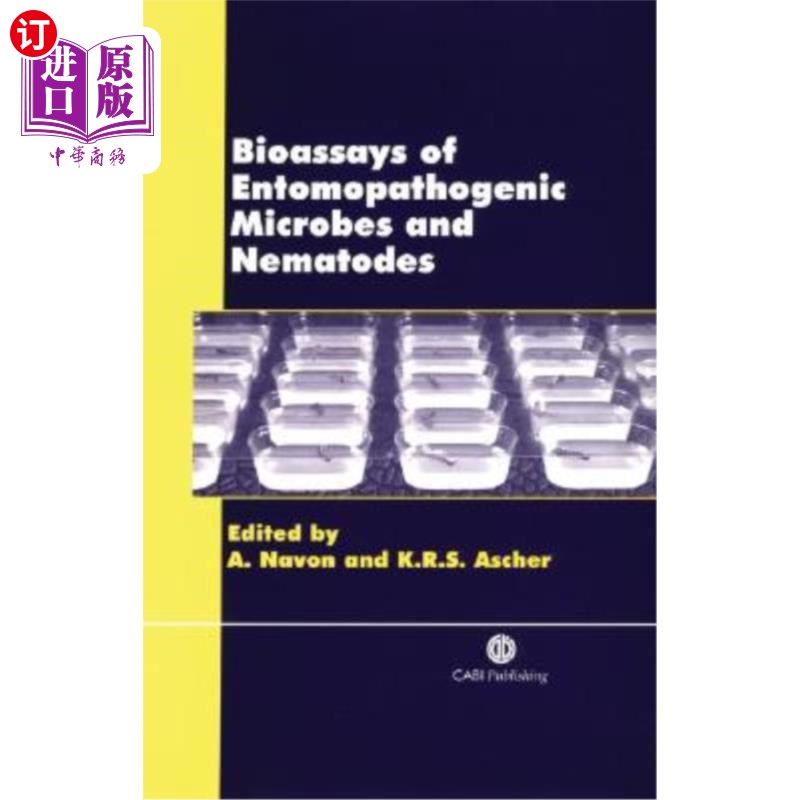 海外直订医药图书Bioassays of Entomopathogenic Microbes and Nematodes 昆虫病原微生物和线虫的生物测定