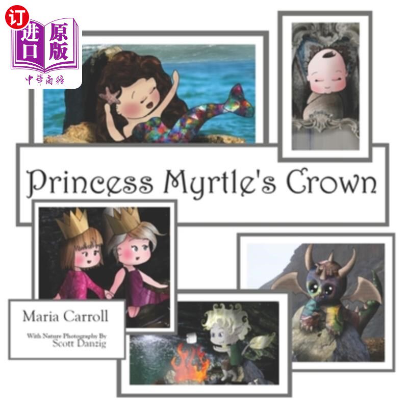 海外直订Princess Myrtle's Crown 桃金娘公主的皇冠