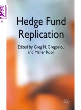 海外直订Hedge Fund Replication 对冲基金复制