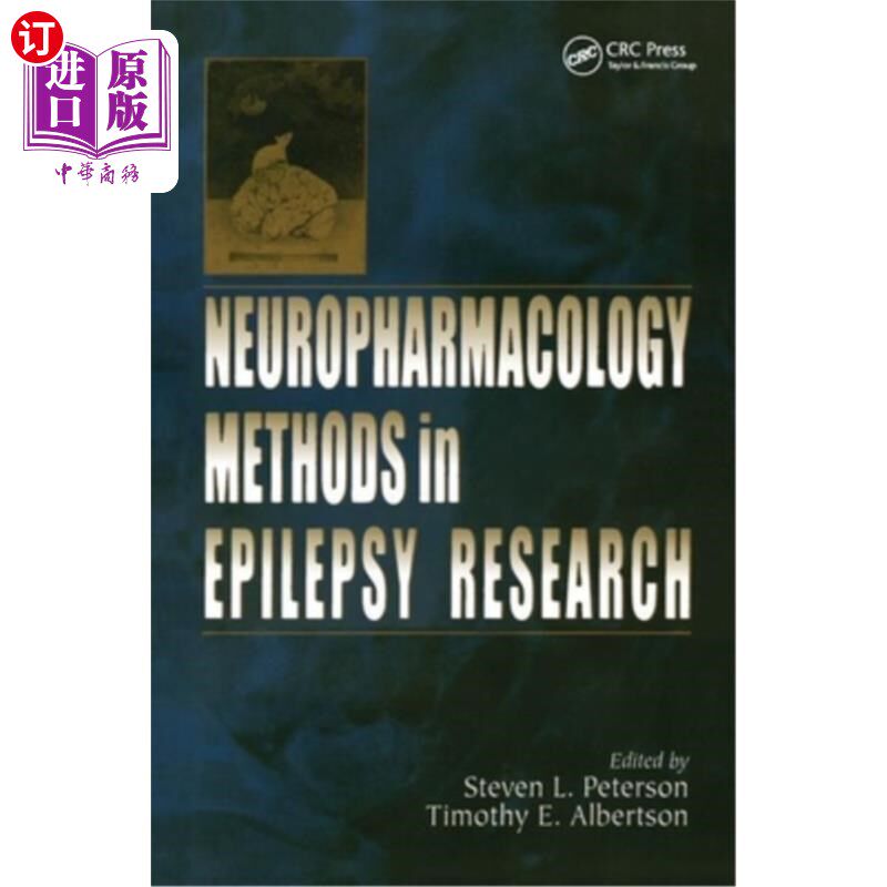 海外直订医药图书Neuropharmacology Methods in Epilepsy Research 癫痫研究中的神经药理学方法
