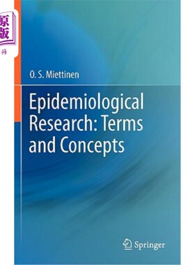 海外直订医药图书Epidemiological Research: Terms and Concepts 流行病学研究：术语和概念
