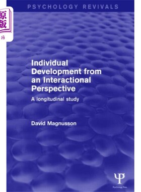 海外直订Individual Development from an Interactional Per... 互动视角下的个体发展(心理学复兴)