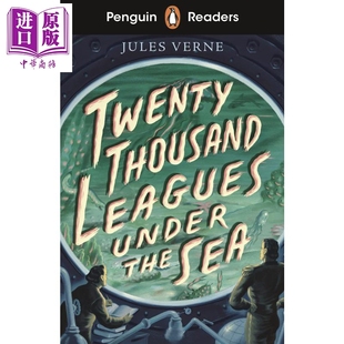 凡尔纳 Sea企鹅分级文学经典 Thousand Twenty the Under 入门级 中商原版 ELT儿童分级阅读插图故事书 海底两万里 Leagues