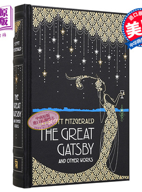 了不起的盖茨比及其他作品 精装皮革版 The Great Gatsby and Other Works 英文原版 F Scott Fitzgerald【中商原版】