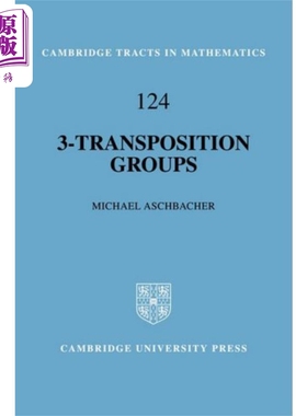 现货 3 转置组 英文原版 3 Transposition Groups Michael Aschbacher 数学 数理化【中商原版】