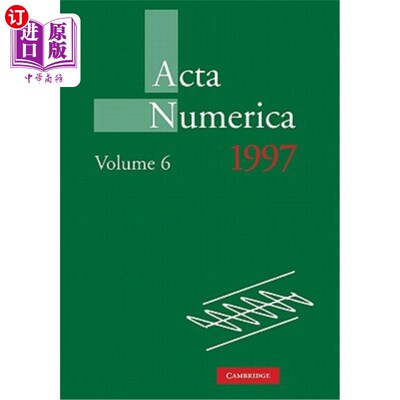 海外直订ACTA Numerica 1997: Volume 6 1997年第6卷