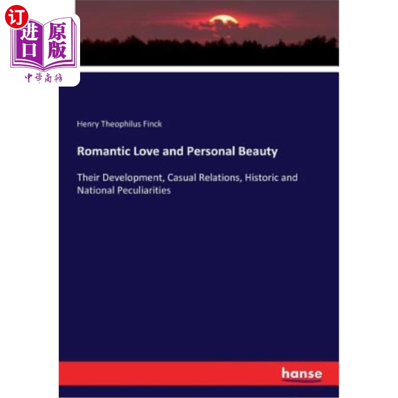 海外直订Romantic Love and Personal Beauty 浪漫爱情与个人美