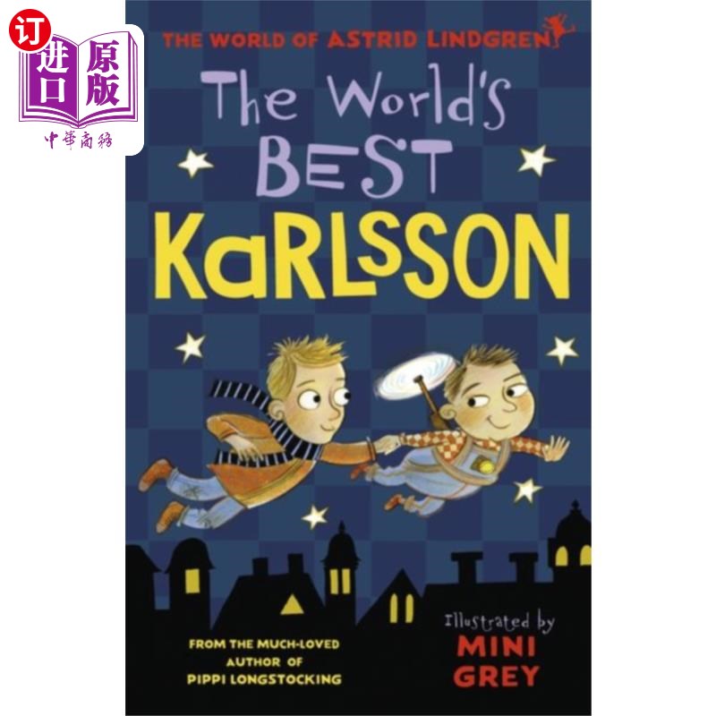 海外直订World's Best Karlsson 世界上最好的卡尔森