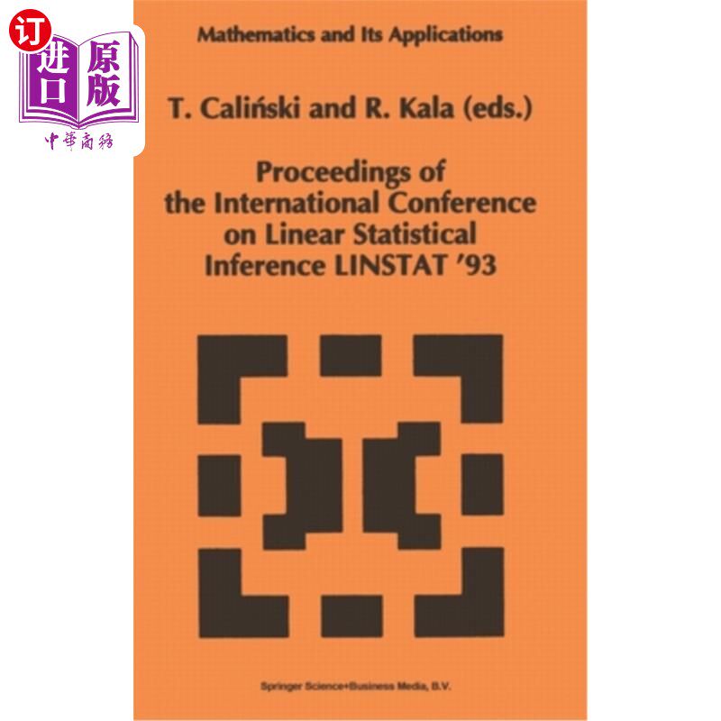 海外直订Proceedings of the International Conference on Linear Statistical Inference Lins 线性统计推断国际会议论文集