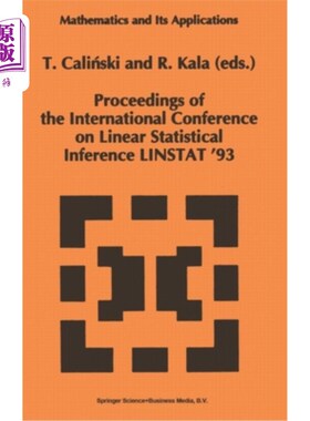 海外直订Proceedings of the International Conference on Linear Statistical Inference Lins 线性统计推断国际会议论文集