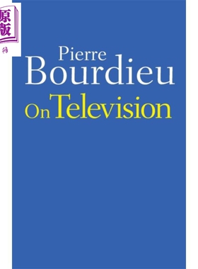 现货 关于电视 豆瓣高分 英文原版 On Television Polity Press【中商原版】