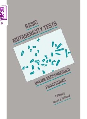 海外直订医药图书Basic Mutagenicity Tests: Ukems Recommended Procedures 基本致突变性测试:uems推荐程序