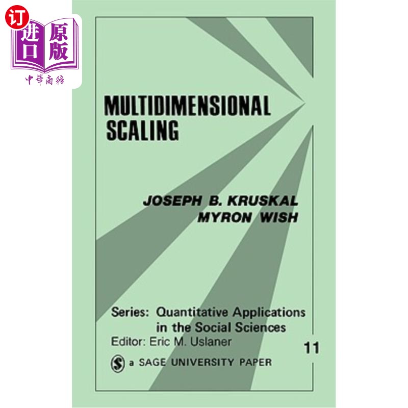 海外直订Multidimensional Scaling 多维尺度
