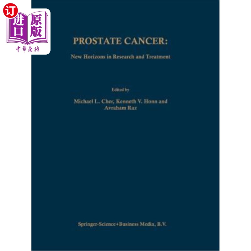 海外直订医药图书Prostate Cancer: New Horizons in Research and Treatment 前列腺癌:研究与治疗的新视野