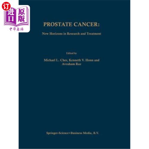 海外直订医药图书Prostate Cancer: New Horizons in Research and Treatment 前列腺癌：研究与治疗的新视野