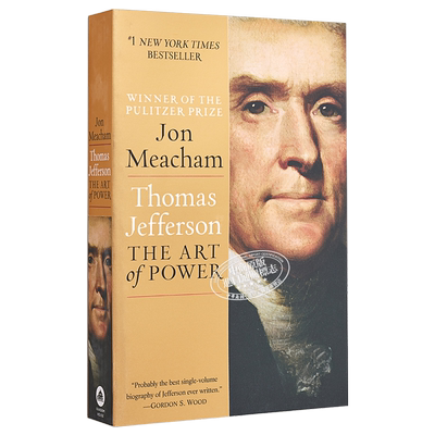 权力的艺术 托马斯 杰斐逊传 豆瓣阅读 英文原版 Thomas Jefferson The Art of Power Jon Meacham【中商原版】