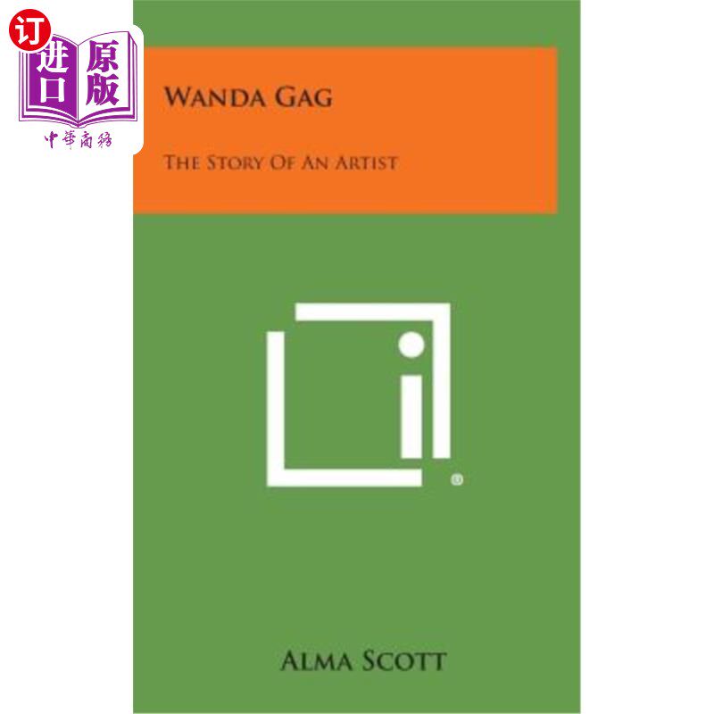 海外直订Wanda Gag: The Story of an Artist 万达花絮:一个艺术家的故事