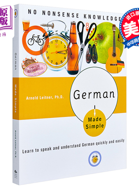 轻松学德语 英文原版 German Made Simple